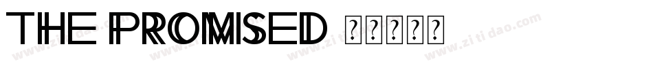 The Promised字体转换